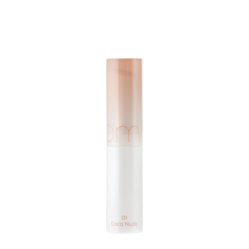 Rom&nd - Glasting Melting Balm - Lesklý balzám na rty - 01 Coco Nude - 3,5 g