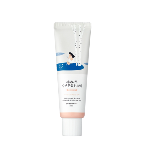 Round Lab - Birch Moisture Tone-Up Sunscreen - Tónovací opalovací krém - 50 ml