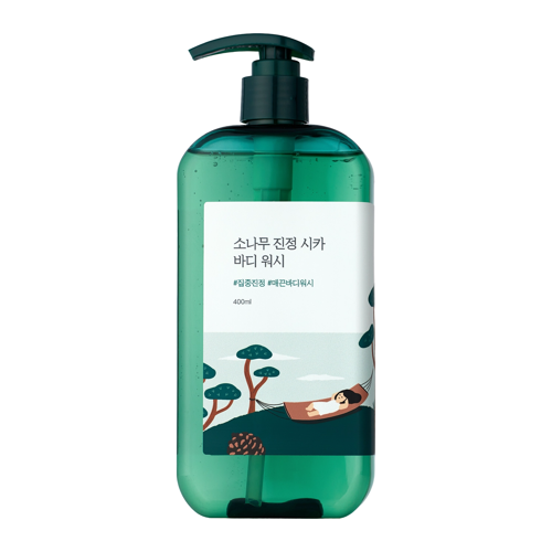 Round Lab - Pine Cica Calming Body Wash - Čistící sprchový gel  - 400 ml