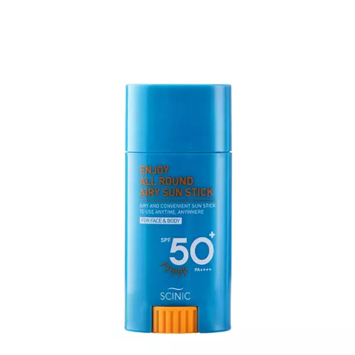 Scinic - Enjoy All Round Airy Sun Stick SPF50+ PA++++ - Lehký SPF na obličej a tělo v tyčince - 25 g