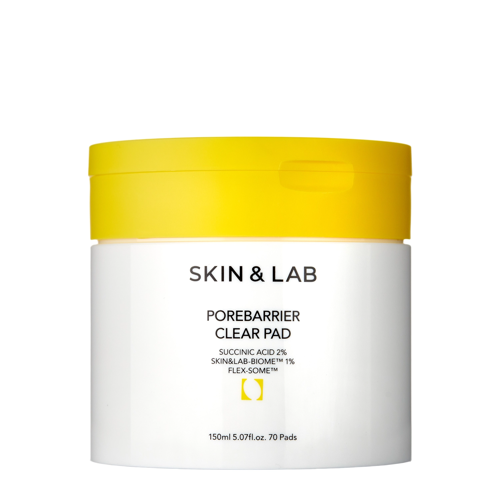 Skin&Lab - Porebarrier Clear Pad - Tampónky na čištění pórů - 70ks/150 ml