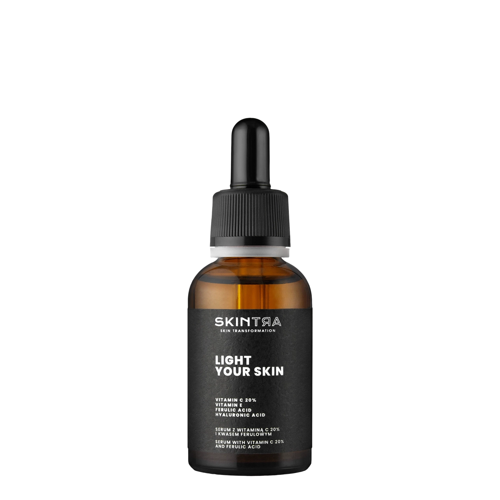 SkinTra - Light Your Skin - Sérum s 20% vitamínem C a kyselinou ferulovou - 30 ml