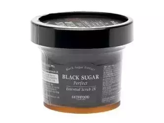 Skinfood - Black Sugar Perfect Essential Scrub 2X - Peelingová maska s hnědým cukrem - 210 g