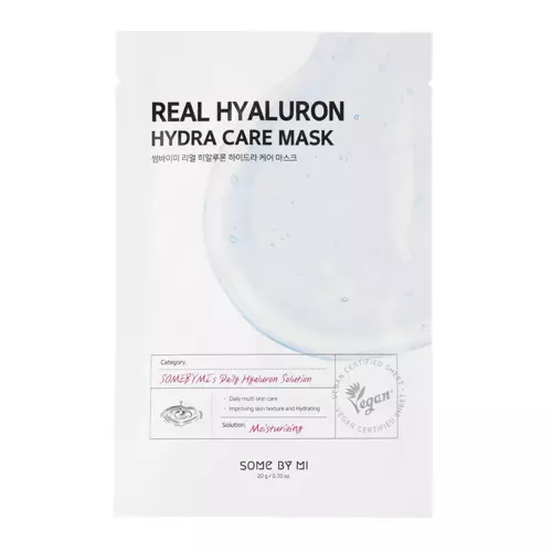 Some By Mi - Real Hyaluron Hydra Care Mask - Hydratační textilní maska - 20 g