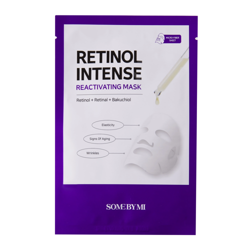 Some By Mi - Retinol Intense Reactivating Mask - Textilní maska proti vráskám - 22 g