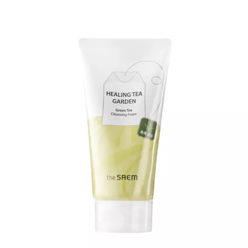 The SAEM - Healing Tea Garden Green Tea Cleansing Foam - Čisticí pěna na obličej - 150 ml