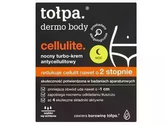 Tołpa - Dermo Body Cellulite - Noční krém proti celulitidě napodobující účinky ultrazvukových vln - 250 ml