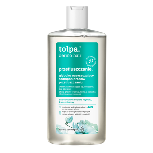 Tolpa - Dermo Hair - Hloubkově čisticí šampon proti mastnotě - 250ml