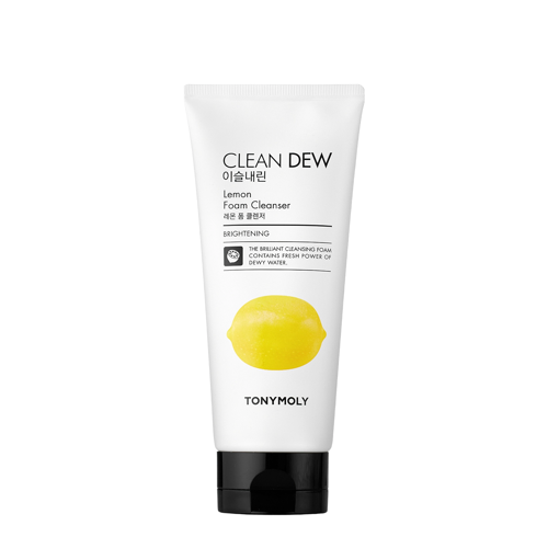 TonyMoly - Clean Dew Brightening Foam Cleanser Lemon - Čisticí pěna na obličej - 180 ml