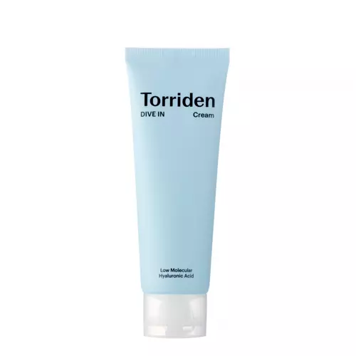 Torriden - Dive-In - Low Molecule Hyaluronic Acid Cream - Hydratační krém s nízkomolekulární kyselinou hyaluronovou a ceramidy - 80 ml