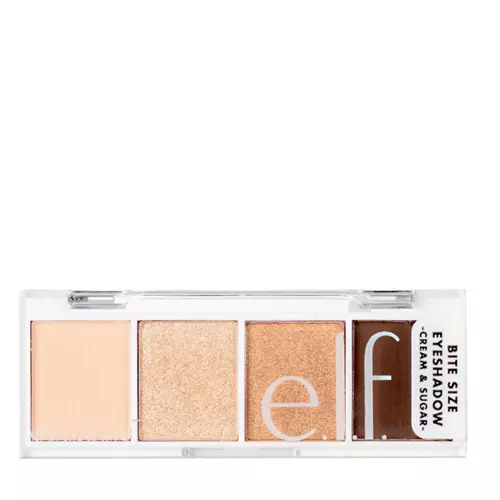 e.l.f. - Bite-Size Eyeshadow - Cream & Sugar - Kompaktní paletka 4 očních stínů - 3,5 g