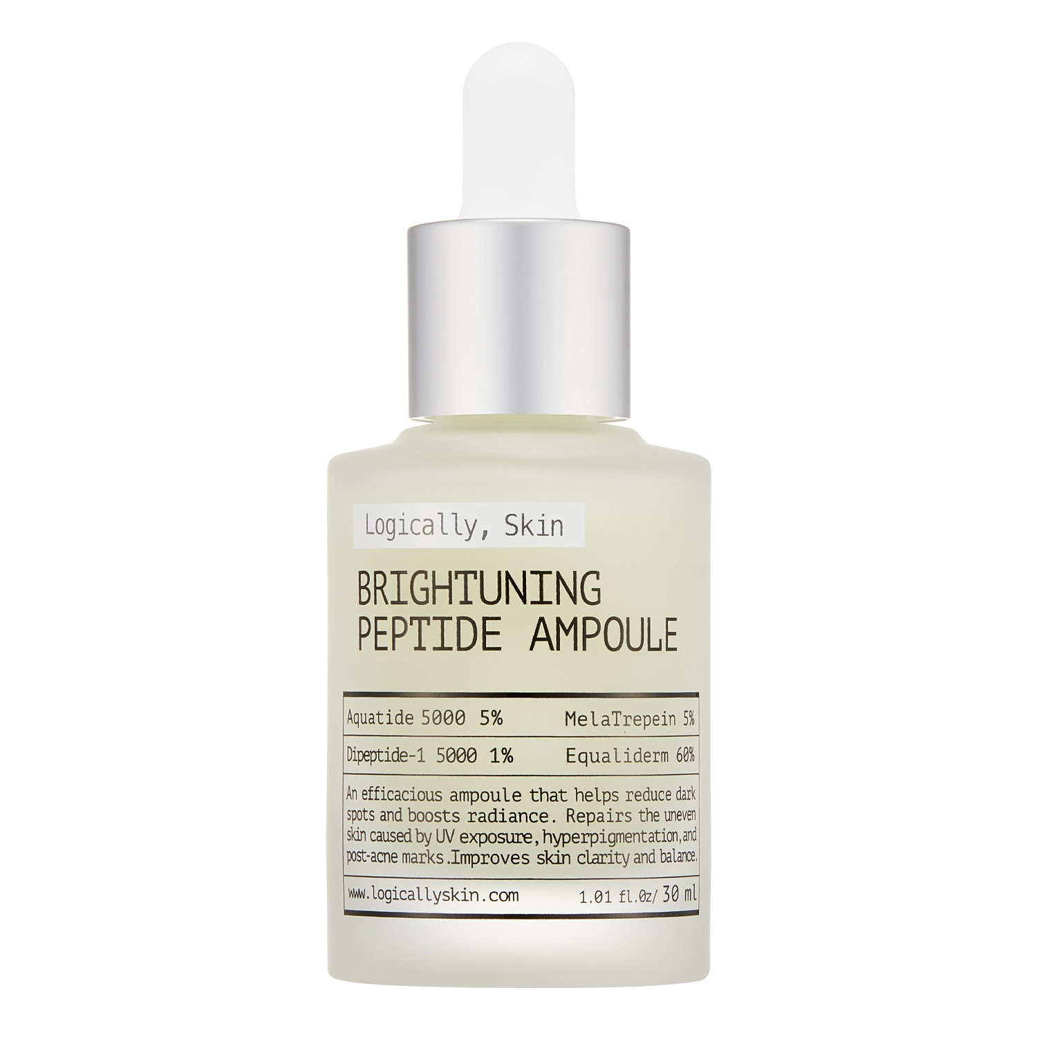  Logically, Skin - Brightuning Peptide Ampoule - Rozjasňující pleťová ampule s peptidy - 30 g