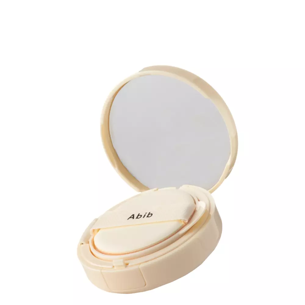 Abib - Brightening Cushion Compact Velvet Veil + Refill SPF50+ PA+++ - 21 P - Make-up v houbičce včetně náhradního balení - 2x 15 g