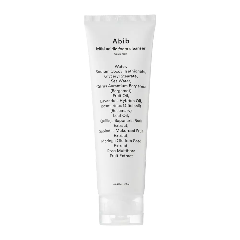 Abib - Mild Acidic Foam Cleanser Gentle Foam - Jemná pěna na mytí obličeje - 120 ml