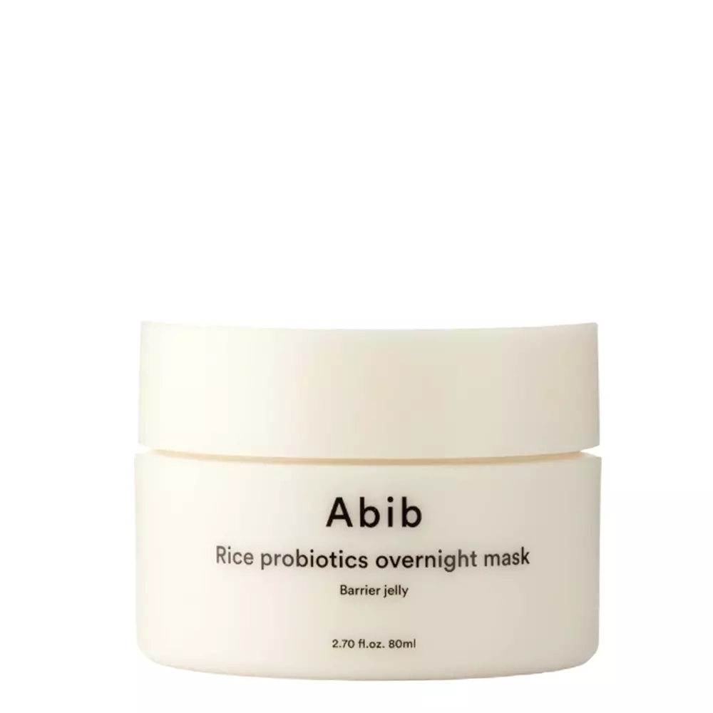 Abib - Rice Probiotics Overnight Mask Barrier Jelly - Noční rýžová maska s probiotiky - 80 ml