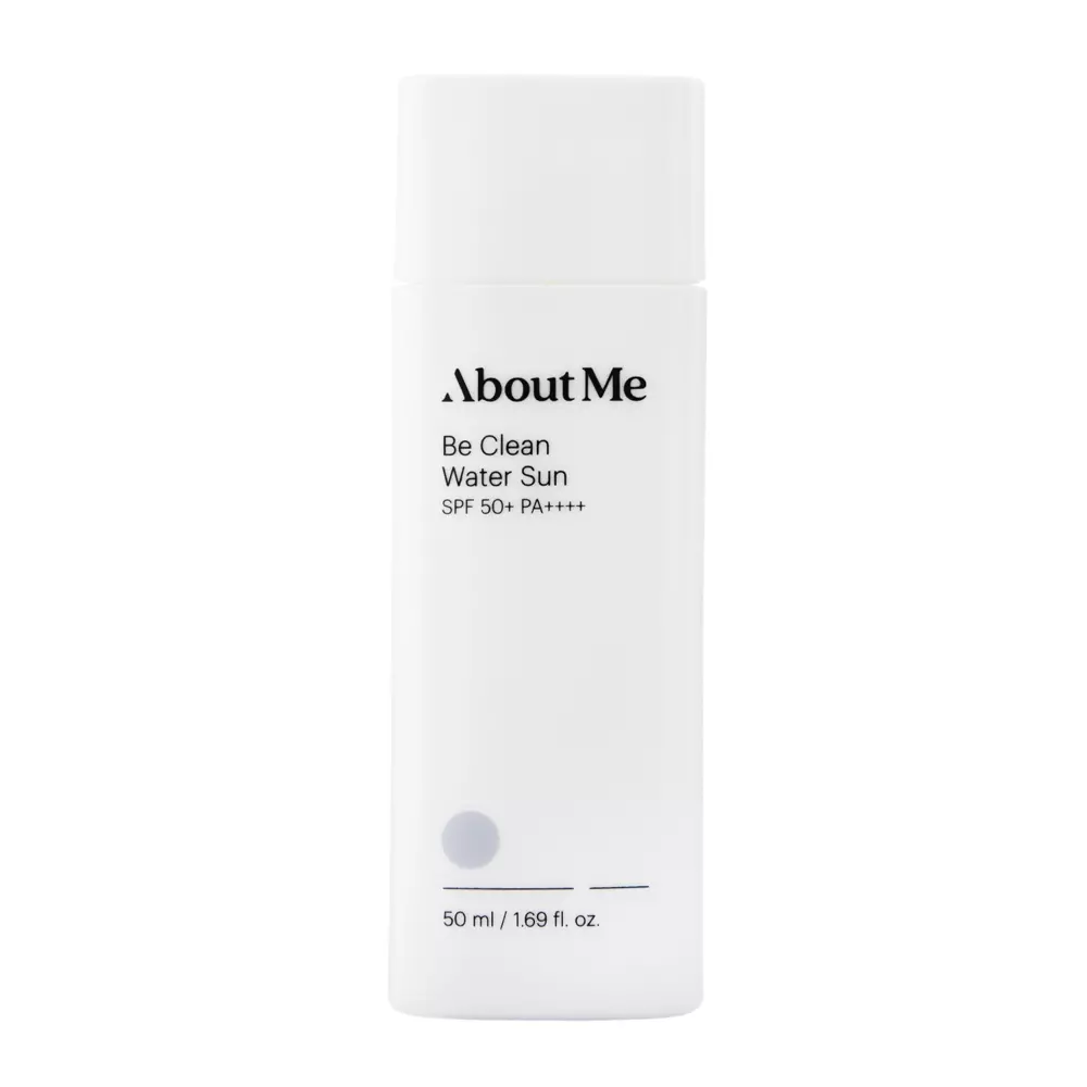 About me - Be Clean Water Sun SPF50+ PA++++ - Hydratační krém s chemickými filtry - 50 ml