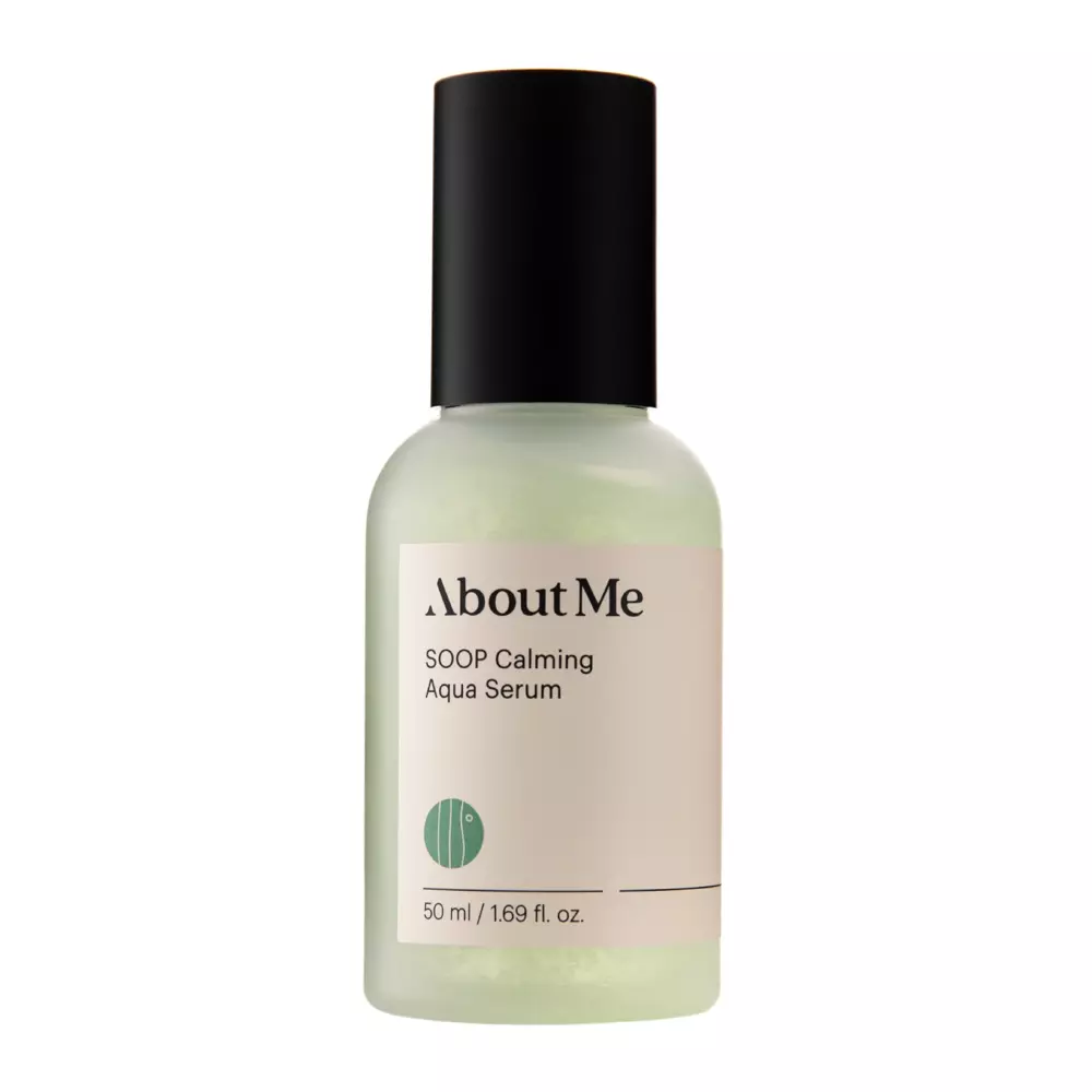 About me - Soop Calming Aqua Serum - Zklidňující sérum s vodou z cypřiše Hinoki - 50 ml 