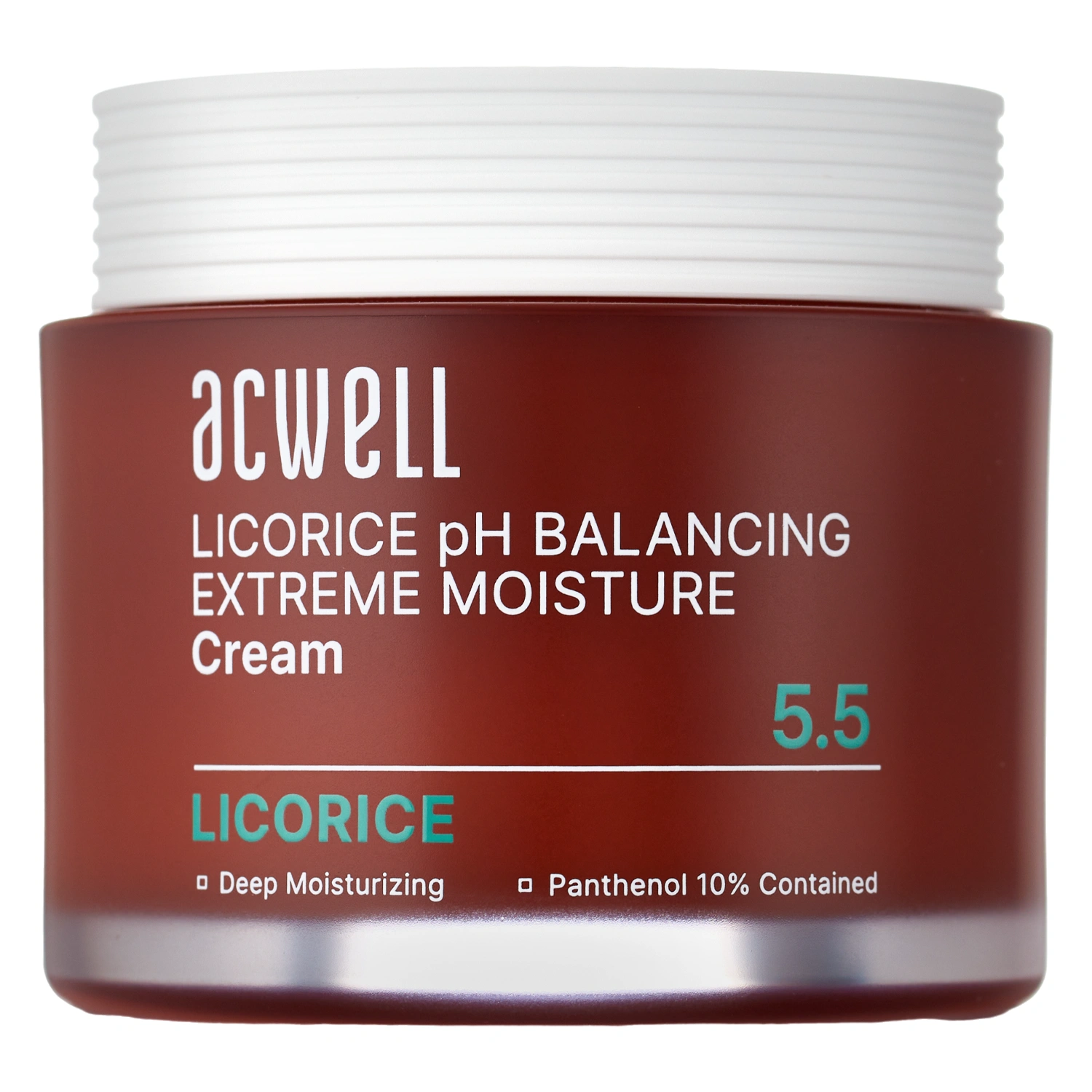 Acwell - Licorice pH Balancing Extreme Moisture Cream - Intenzivní hydratační krém na obličej - 55 ml