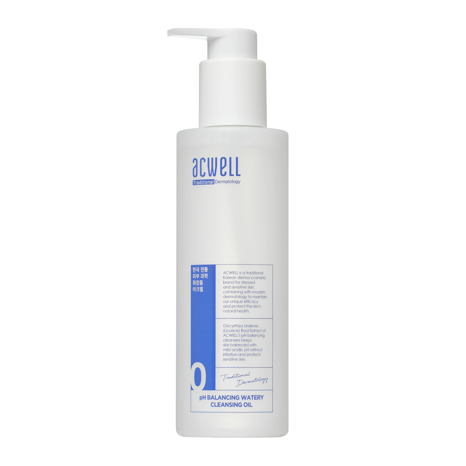 Acwell - PH Balancing Watery Cleansing Oil - Odličovací olej na obličej - 200 ml 