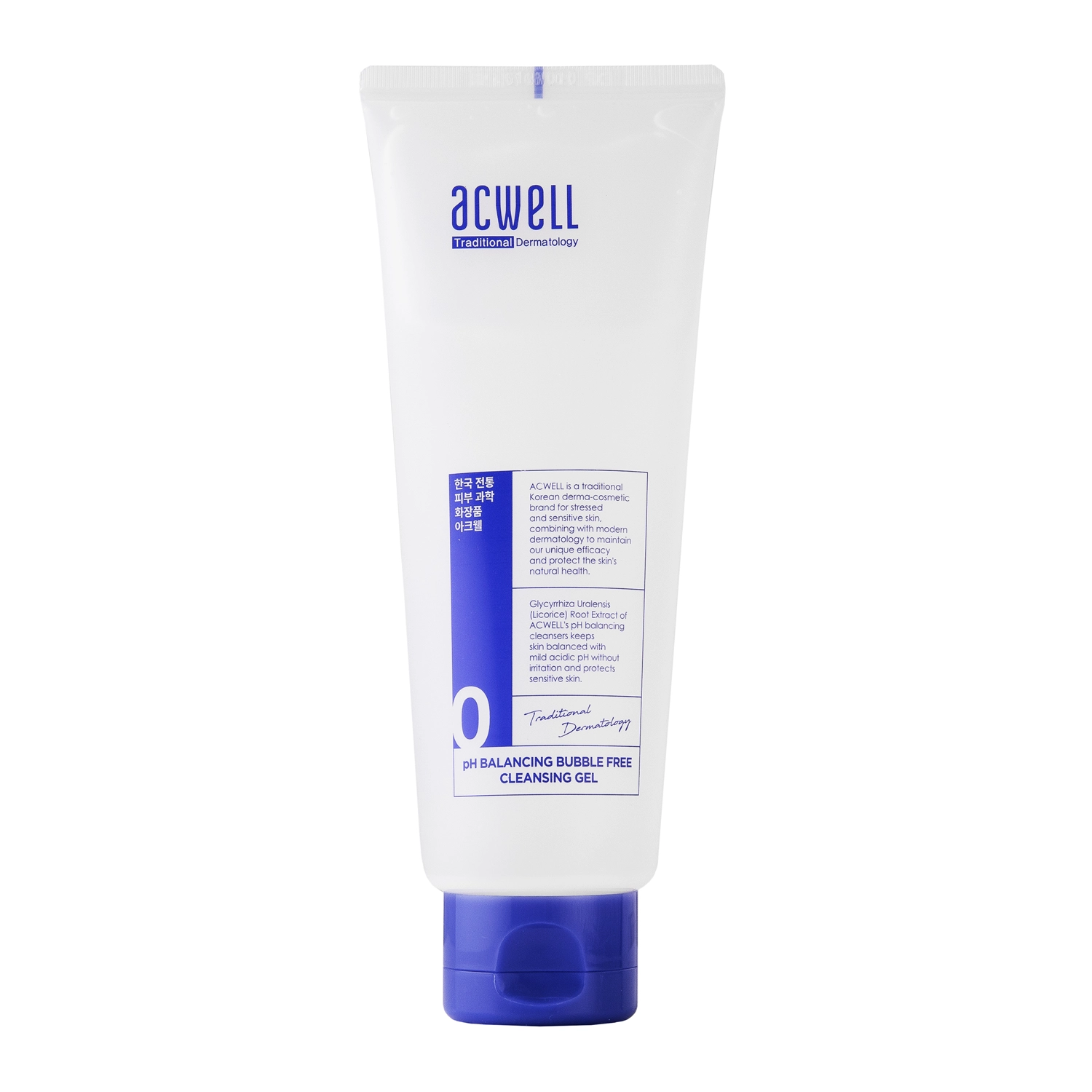 Acwell - pH Balancing Bubble Free Cleansing Gel  - Jemný gel pro čištění obličeje - 160 ml