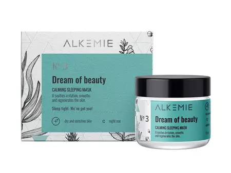 Alkmie - Microbiome - Dream Of Beauty - Zklidňující maska/krém na noc - 15 ml