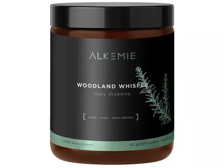 Alkmie - Sójová svíčka Woodland Whisper - 180 ml