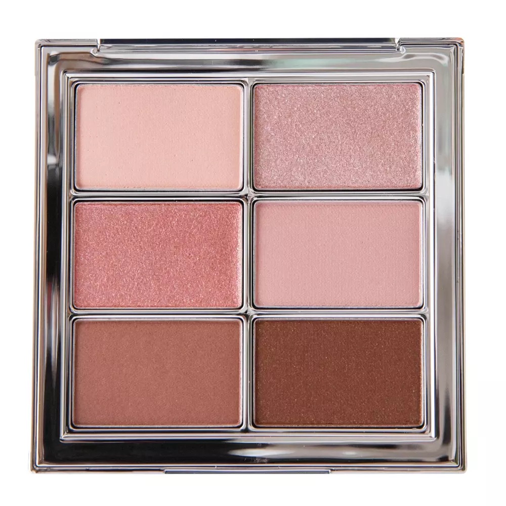 Amuse - Eye Vegan Sheer Palette - 02 Sheer Pink - Veganská paletka očních stínů - 9,6 g