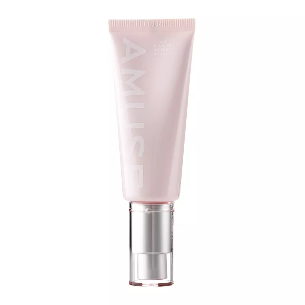 Amuse - Vegan Peach Cream - SPF30/PA++ - 01 Rosy - Tónovací krém s SPF - 40 ml