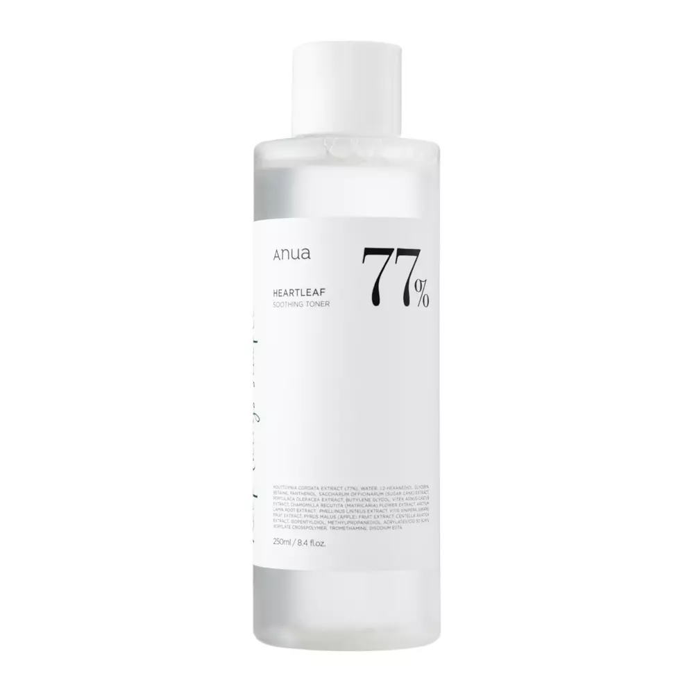 Anua - Heartleaf 77% Soothing Toner - Zklidňující tonikum na obličej - 250 ml