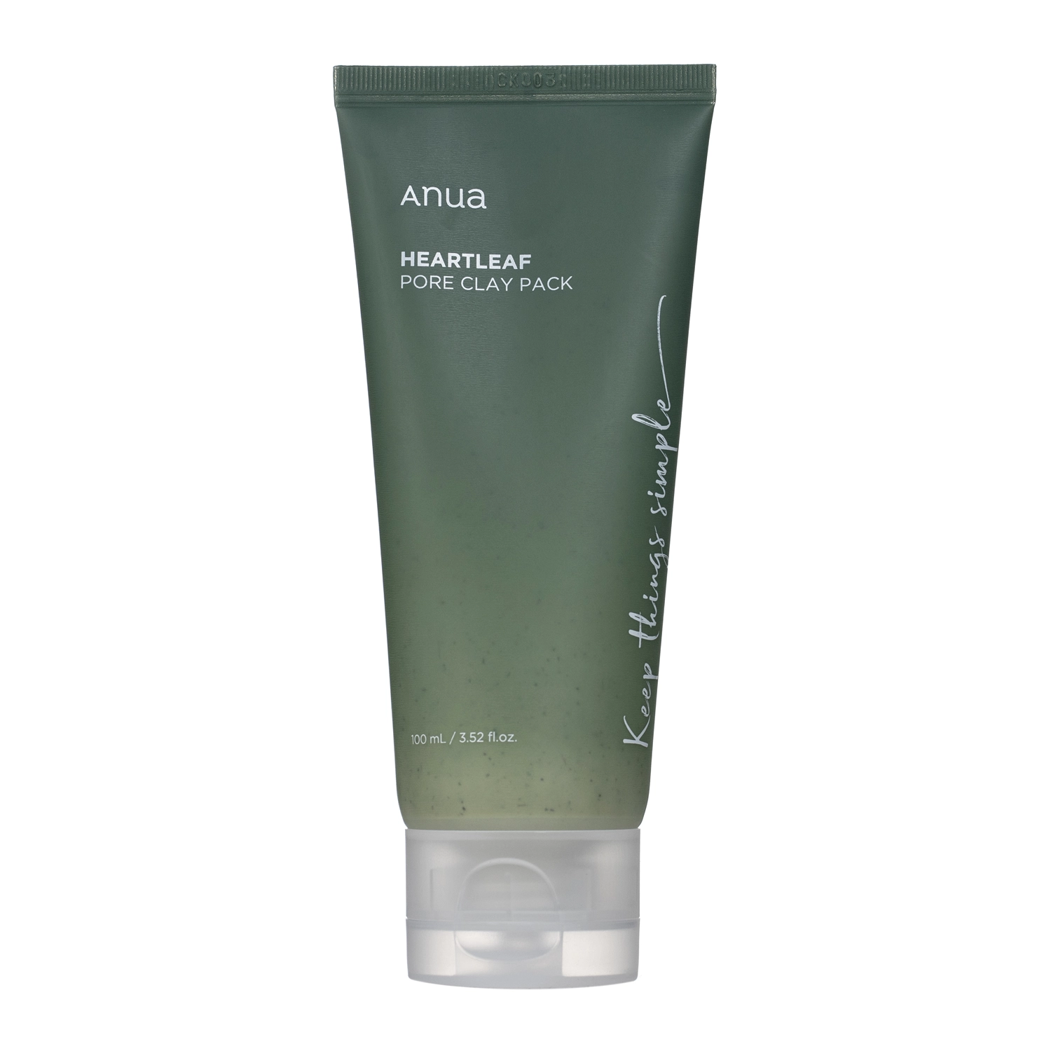 Anua - Heartleaf Pore Clay Pack - Jílová maska na póry - 100 ml