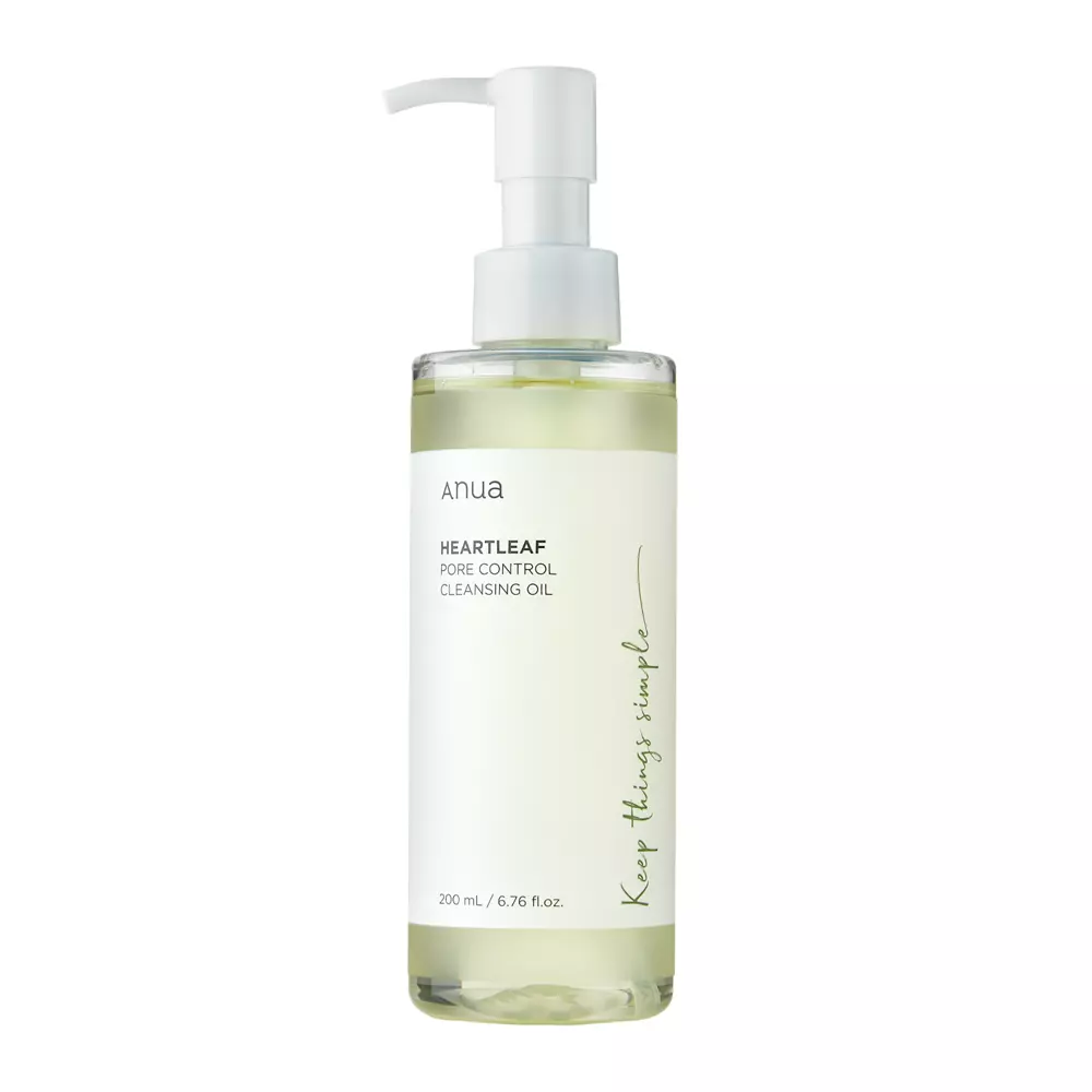 Anua - Heartleaf Pore Control Cleansing Oil - Odličovací olej na obličej - 200 ml