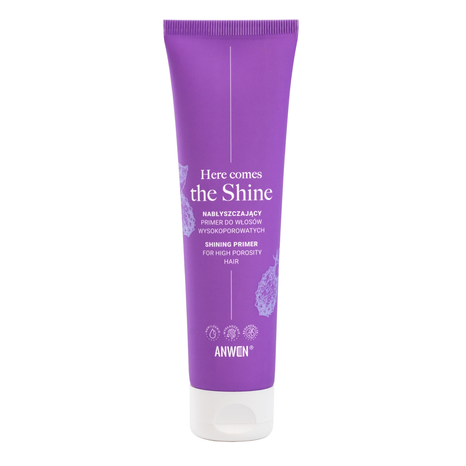 Anwen - Here Comes The Shine - Primer pro dodání lesku na vysoce porézní vlasy-  100 ml