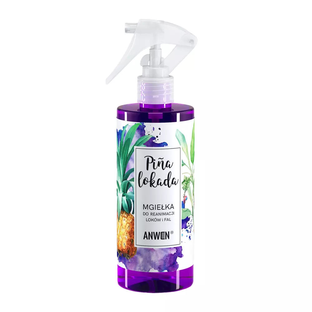 Anwen - Piña Locada - Sprej pro obnovení tvaru vln - 300 ml