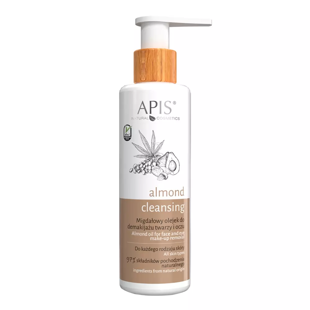 Apis - Almond Cleansing - Almond Oil For Face and Eye Make-Up Removal - Mandlový olej k odličování obličeje a očí - 150 ml