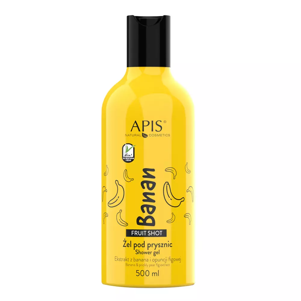 Apis - Fruit Shot - Banánový sprchový gel - 500 ml