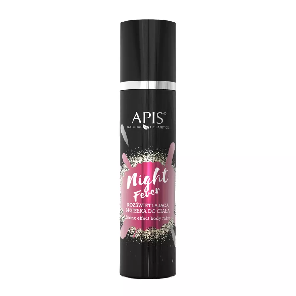 Apis - Night Fever - Shine Effect Body Mist - Rozjasňující tělový sprej - 150 ml