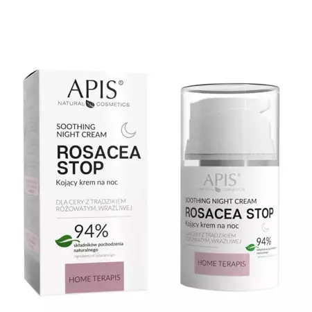 Apis - Rosacea Stop - Soothing Night Cream - Zklidňující noční krém - 50 ml
