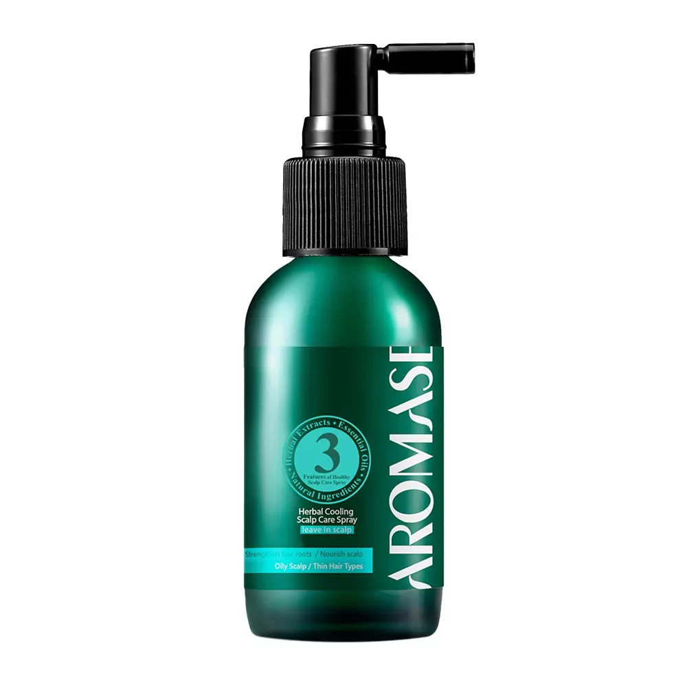 Aromase - Herbal Cooling Scalp Care Spray - Chladivý sprej pro pokožku hlavy - 40 ml