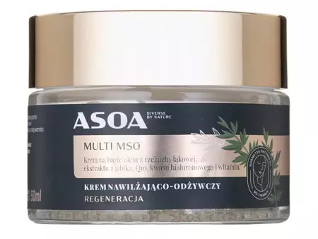 Asoa - Hydratační a vyživující krém Multi MSO - 50 ml