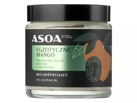 Asoa - Vyživující tělové máslo - Exotické mango a bambucké máslo - 120 ml