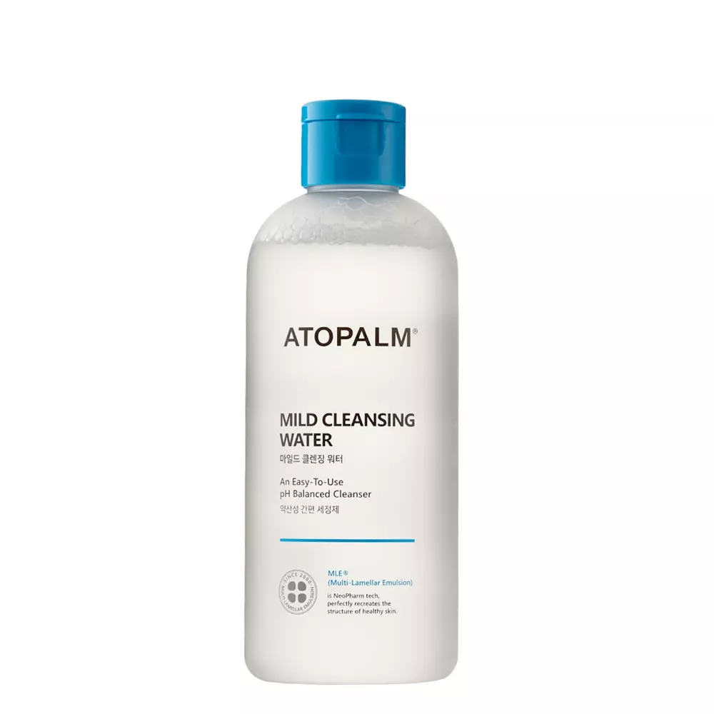 Atopalm - Mild Cleansing Water - Jemná čisticí voda na obličej a tělo - 250 ml
