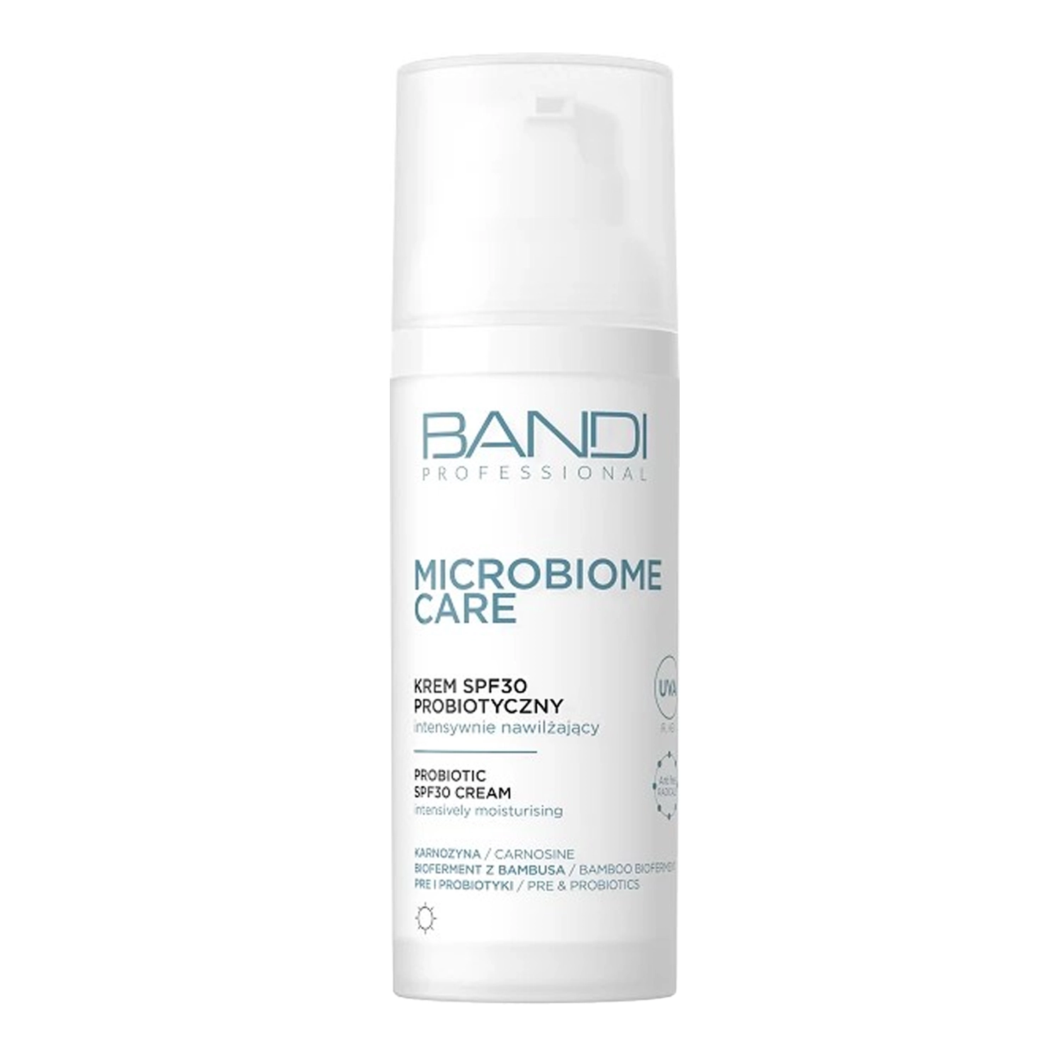 Bandi - Microbiome Care - Probiotický intenzivní hydratační krém SPF30 - 50 ml