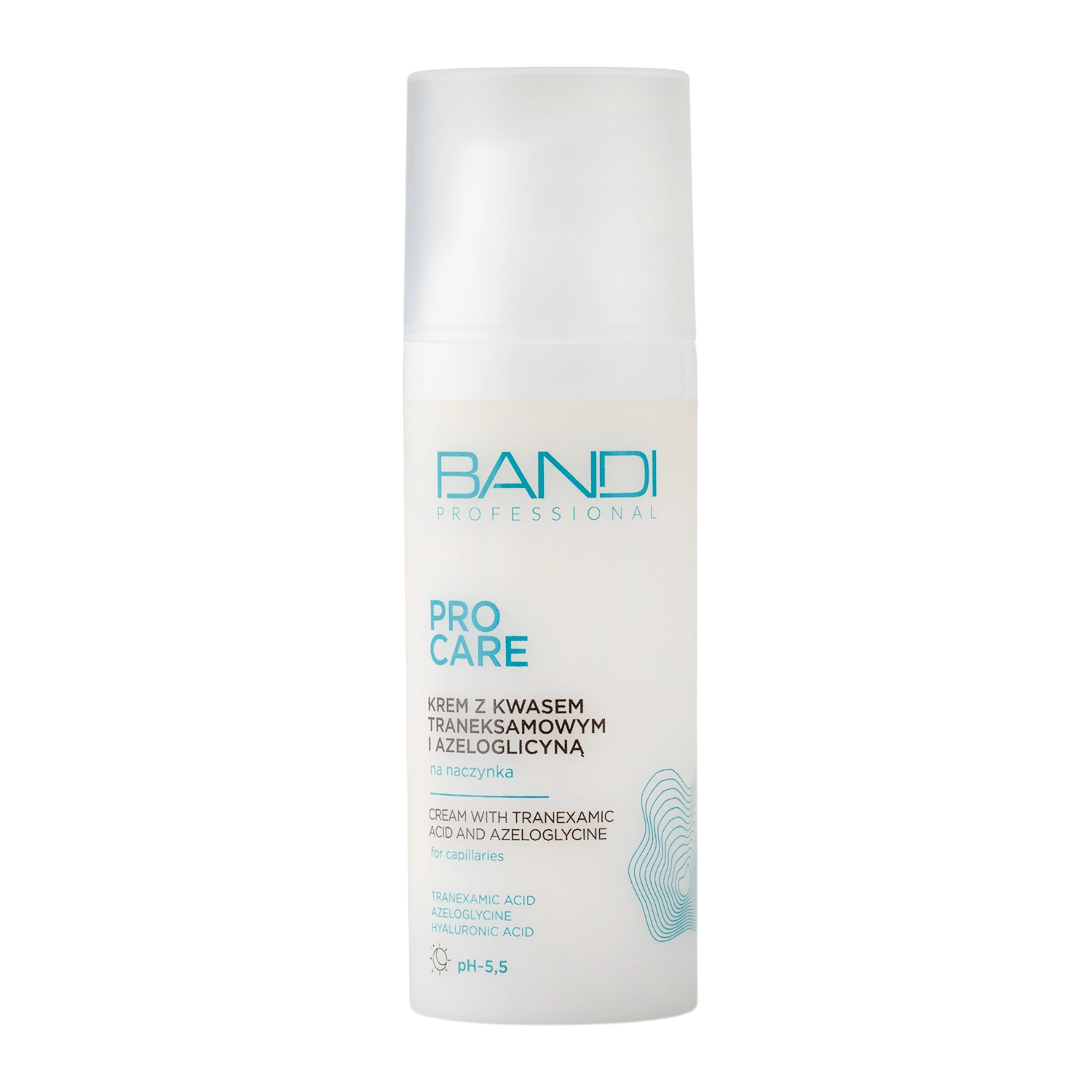 Bandi - Pro Care - Krém s kyselinou tranexamovou a azeloglycinem pro kuperózní pleť - 50 ml