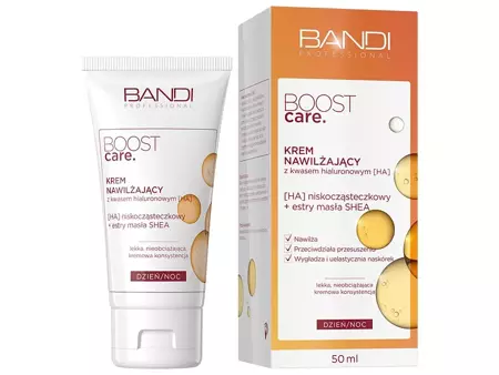 Bandi - Professional - Boost Care - Hydratační krém s kyselinou hyaluronovou [HA] - 50 ml