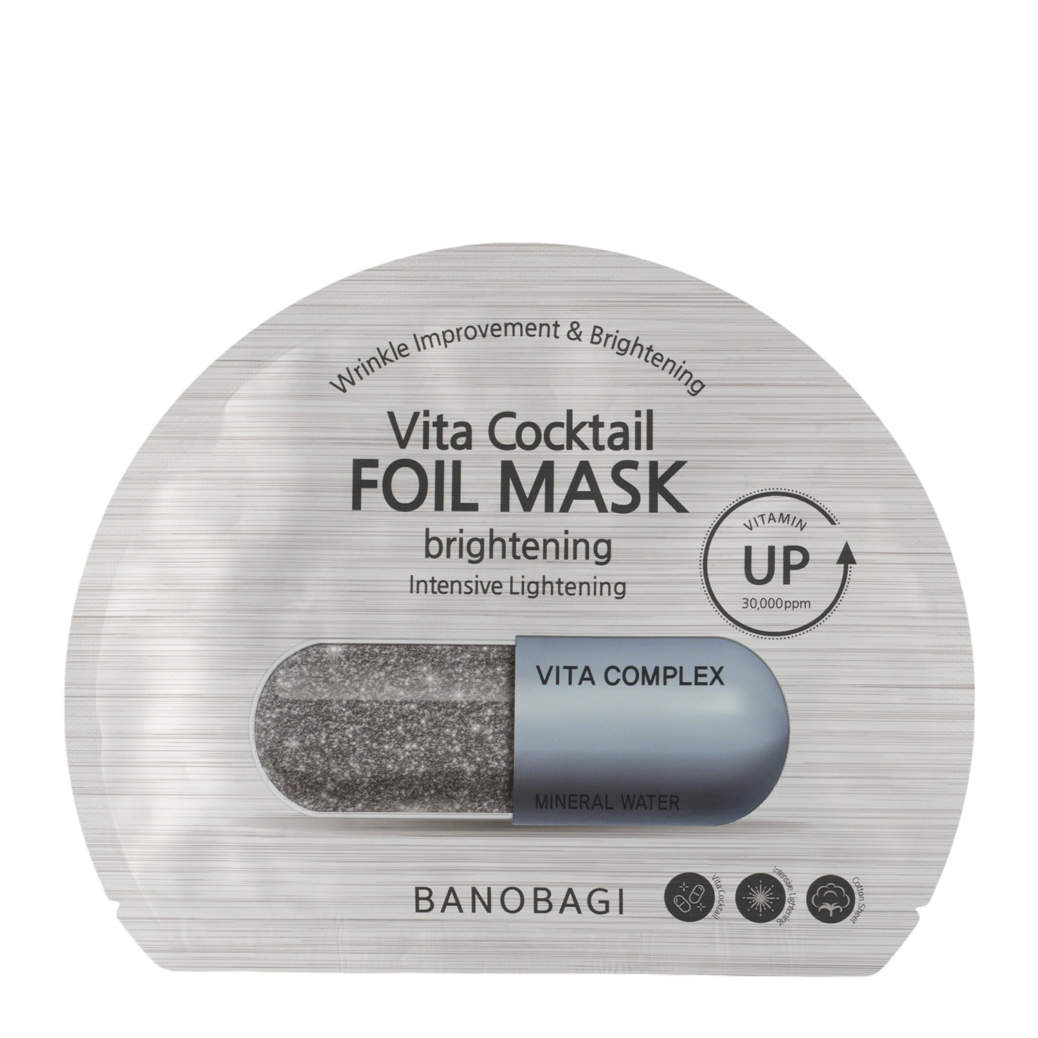 Banobagi - Vita Cocktail Foil Mask Brightening - Rozjasňující plátýnková maska - 1ks/30 g