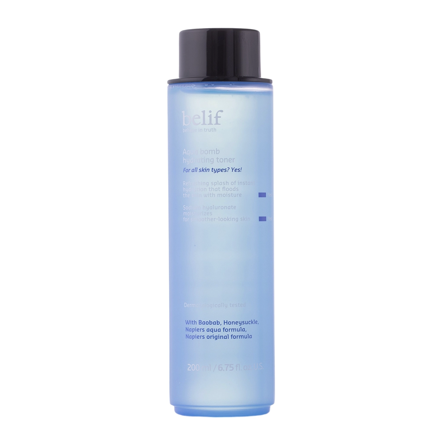 Belif - Aqua Bomb Hydrating Toner - Hydratační tonikum na obličej - 200 ml