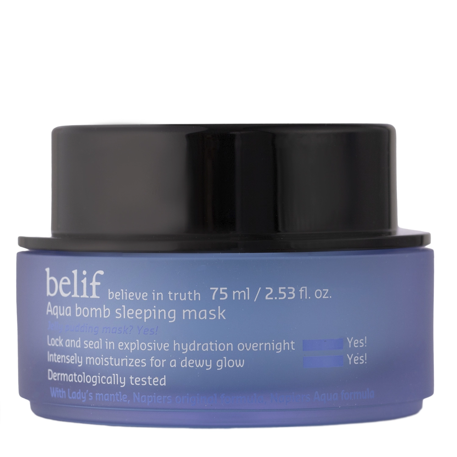 Belif - Aqua Bomb Sleeping Mask - Hydratační noční maska - 75 ml