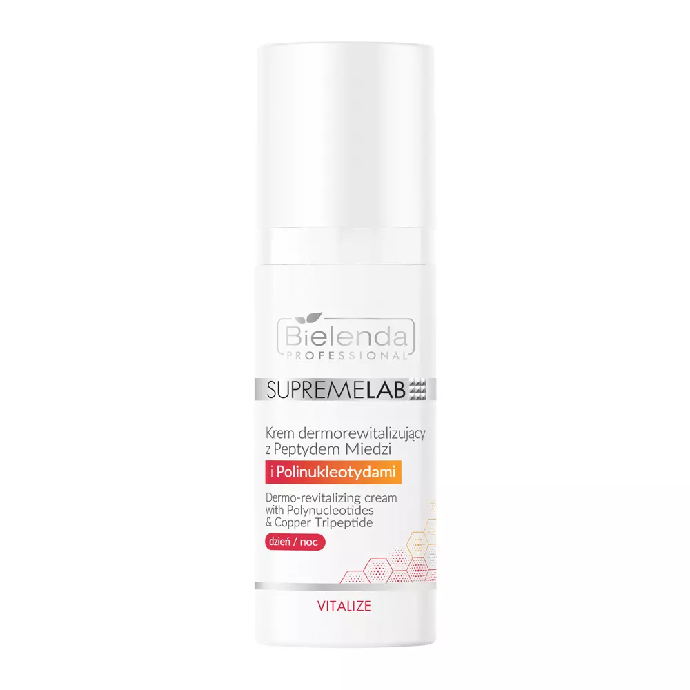 Bielenda Professional - Supremelab - Revitalizační krém s peptidem mědi a polynukleotidy - 50 ml