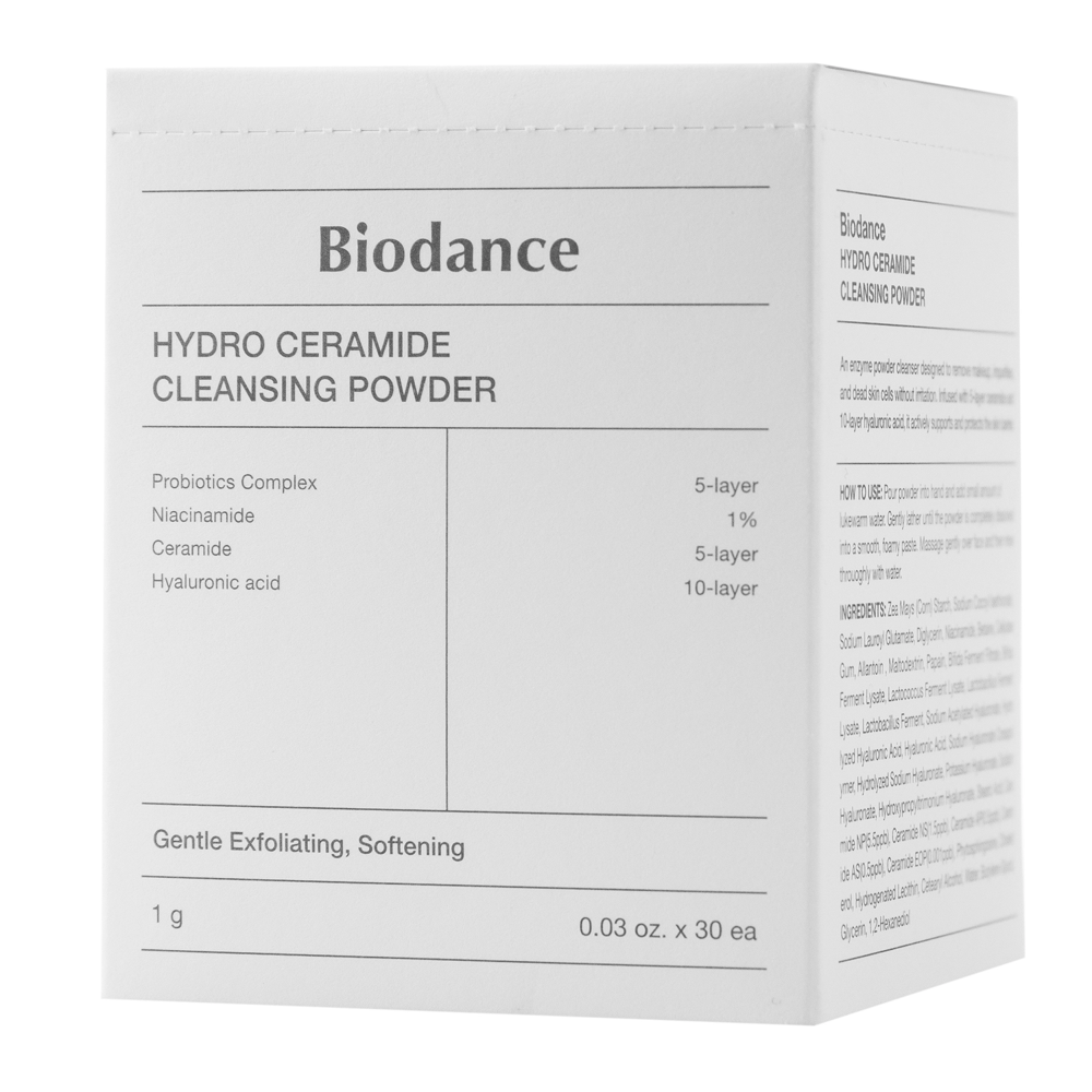 Biodance - Hydro Ceramide Cleansing Powder - Hydratační enzymatický pudr - 30ksx1g