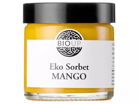 Bioup - Eko Sorbet Mango - Vyživující olejový krém s jojobou, rakytníkem a vitamínem E - 60 ml